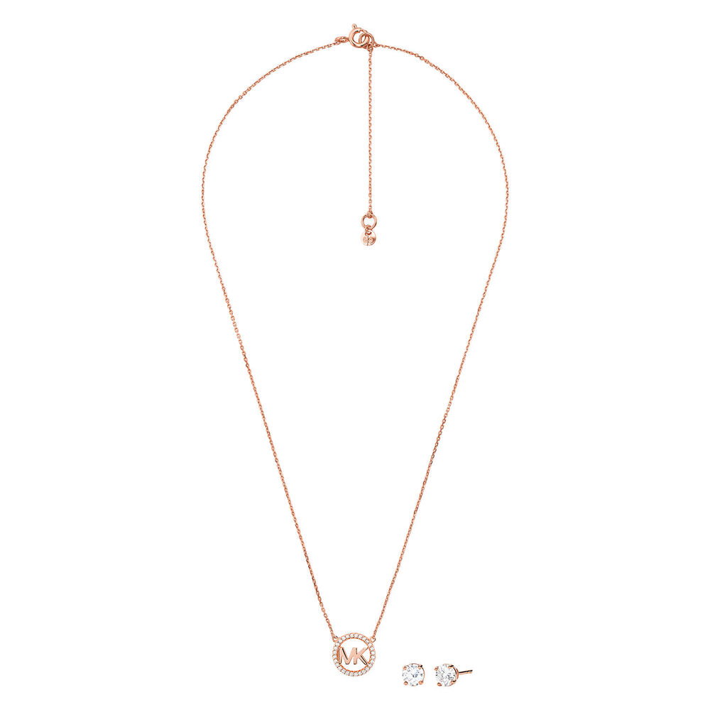 Michael Kors Custom Necklace and earrings gift set