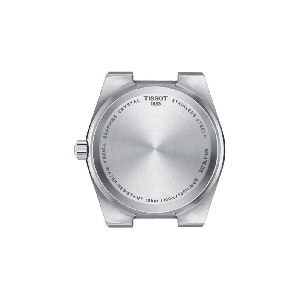 Tissot PRX Quartz 35mm Mint Blue Dial Steel Case Bracelet Watch image number 2