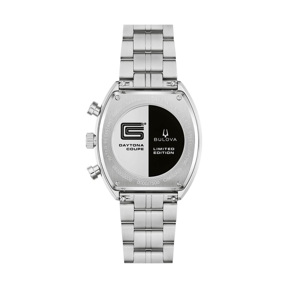 Bulova Shelby Racer Daytona Coupe 40mm Steel Case Bracelet Watch