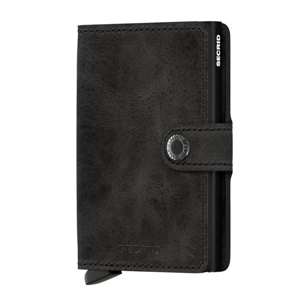 Secrid Wallet Vintage Black Leather Miniwallet