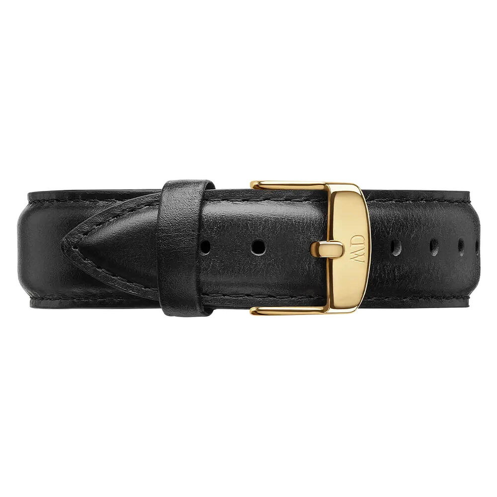 Daniel Wellington Classic Sheffield 40mm Black Dial & Leather Strap Watch image number 4