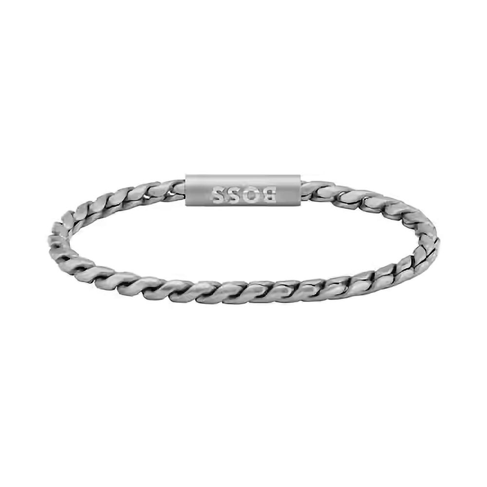 BOSS Doran Stainless Steel Chain Link Bracelet