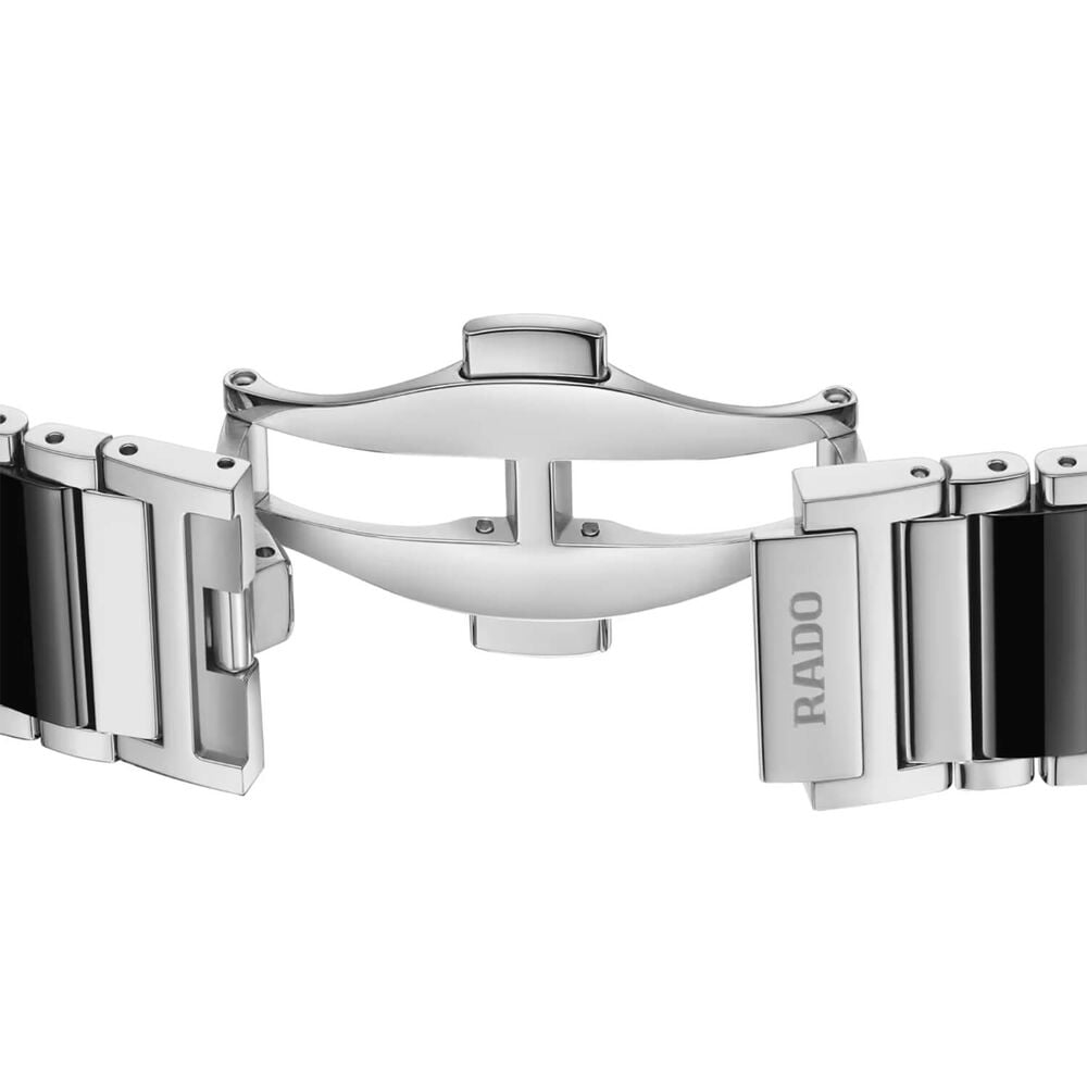 Rado Integral Diamonds 31.5mm Black Dial Stainless Steel Bracelet Watch