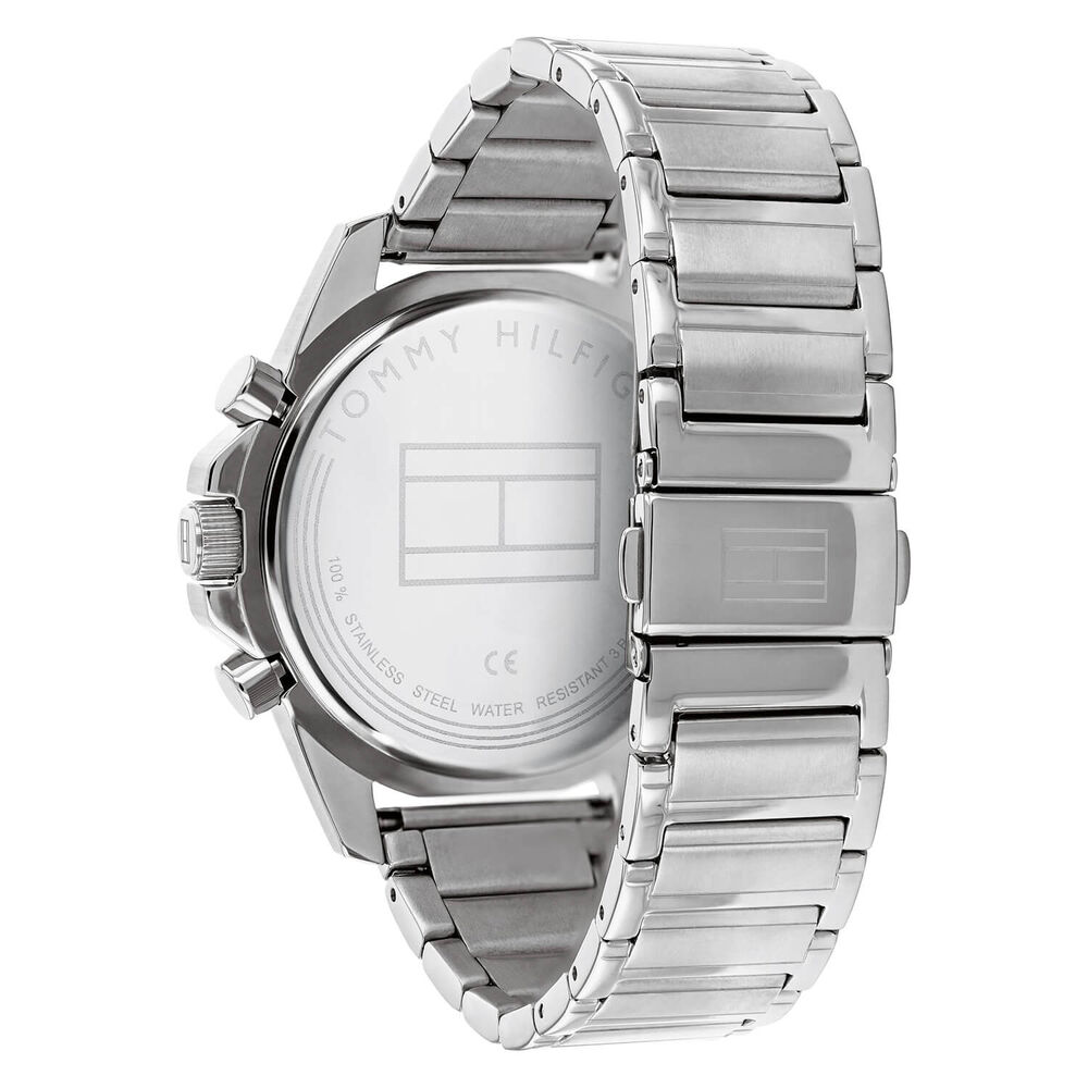 Tommy Hilfiger 44mm Blue Dial Chronograph Steel Case Bracelet Watch image number 2