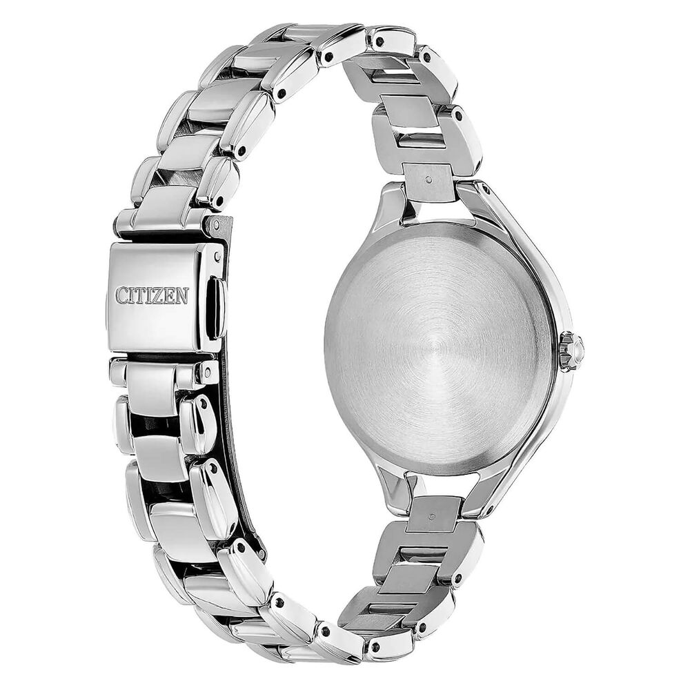 Citizen Eco Drive Titanuim Bracelet Mother Of Pearl Dial Watch image number 2