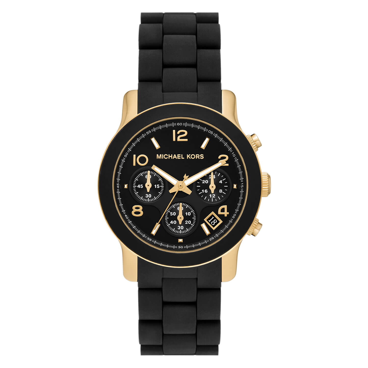 Michael kors black and outlet gold bracelet
