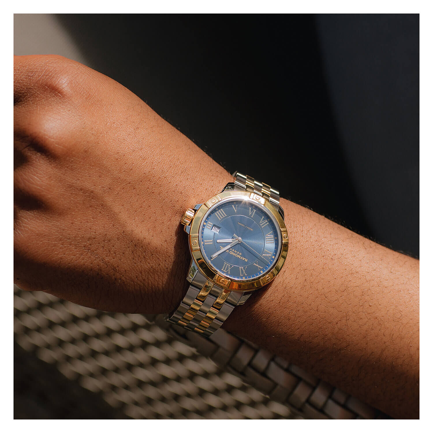 Mens raymond weil tango watch deals