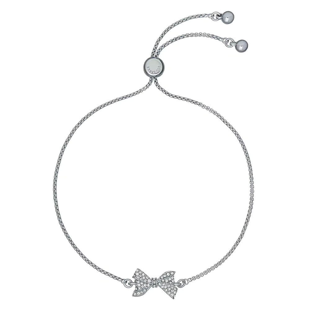 Ted Baker Barsie Crystal Bow Pendant Bracelet image number 0