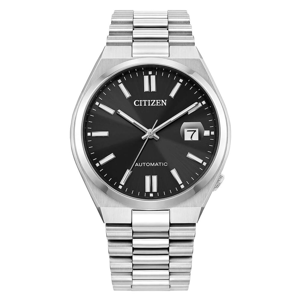 Citizen Tsuyosa 40mm Black Dial Steel Case Bracelet Watch