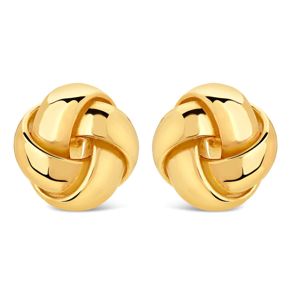 9ct Gold Stud Earring image number 0