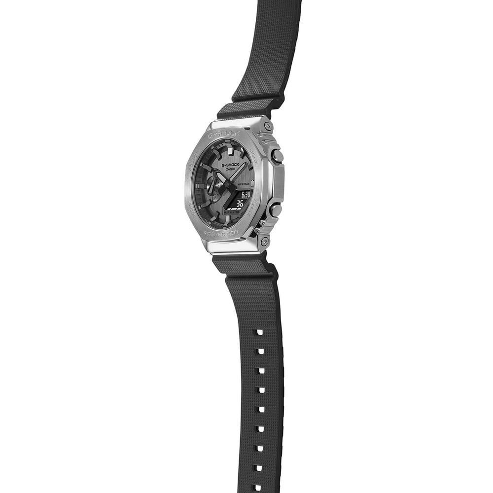 G-SHOCK 49.3x44.4mm Grey Analogue & Digital Display Black Resin Strap Watch