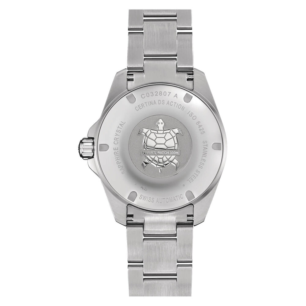 Certina DS Action Diver 38mm Black Dial & Aluminium Bezel Steel Case Watch image number 1