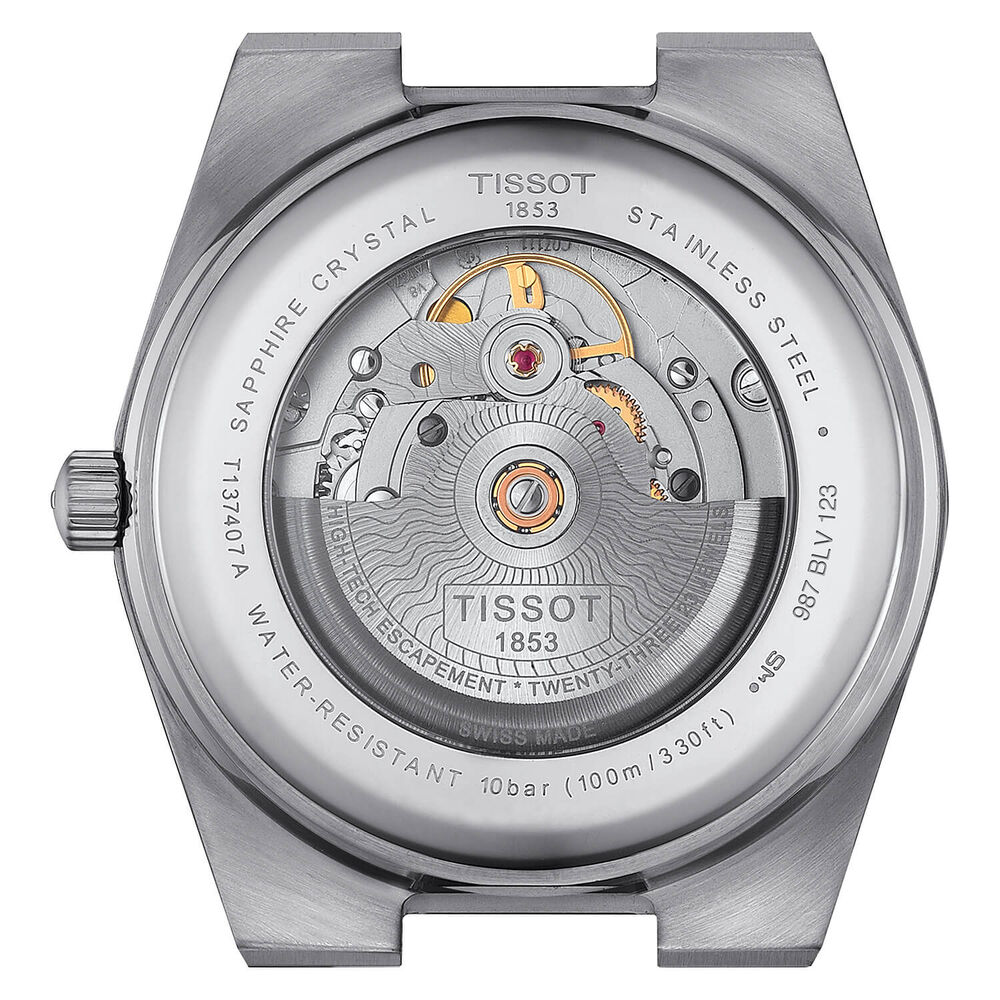 Tissot PRX 40mm Powermatic 80 Blue Dial Steel Case Bracelet Watch image number 1