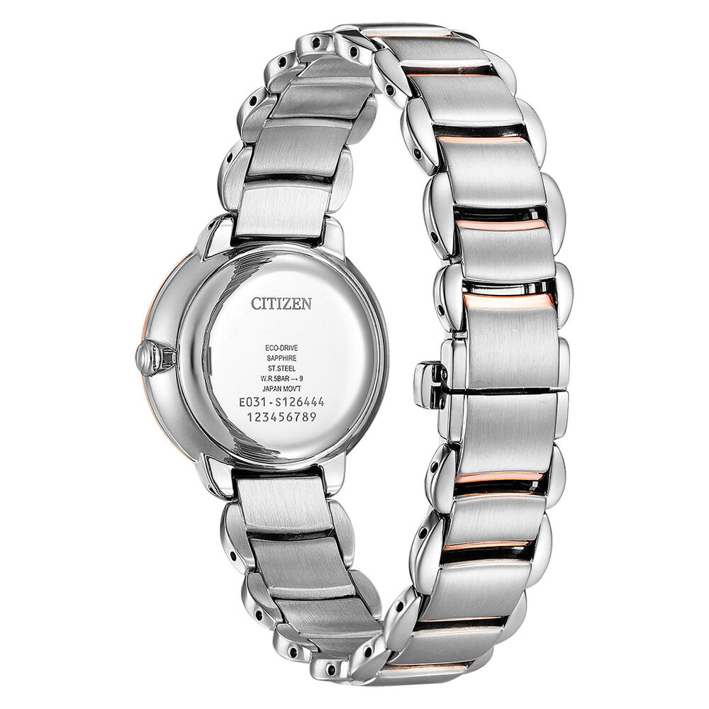Citizen L Collection Two-Tone Mother of Pearl Dial Bracelet Watch image number 1