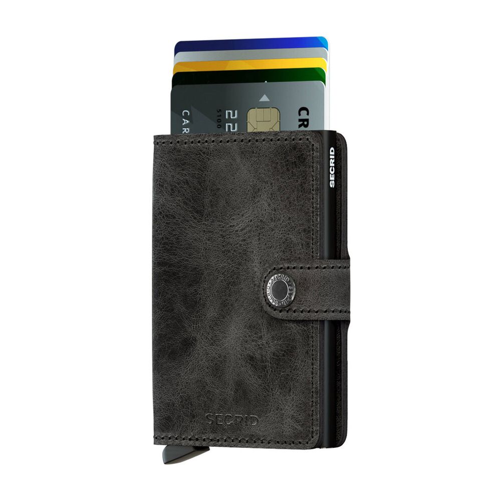 Secrid Wallet Vintage Black Leather Miniwallet