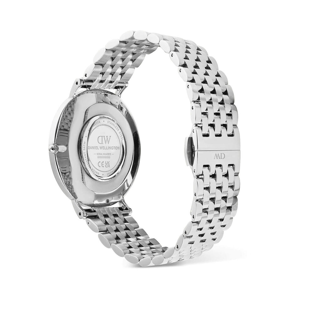 Daniel Wellington Classic 40mm Blue Sunray Dial Stainless Steel Bracelet Watch