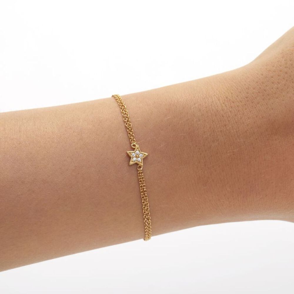 Olivia Burton Quality Celestial Star Gold Bracelet image number 2