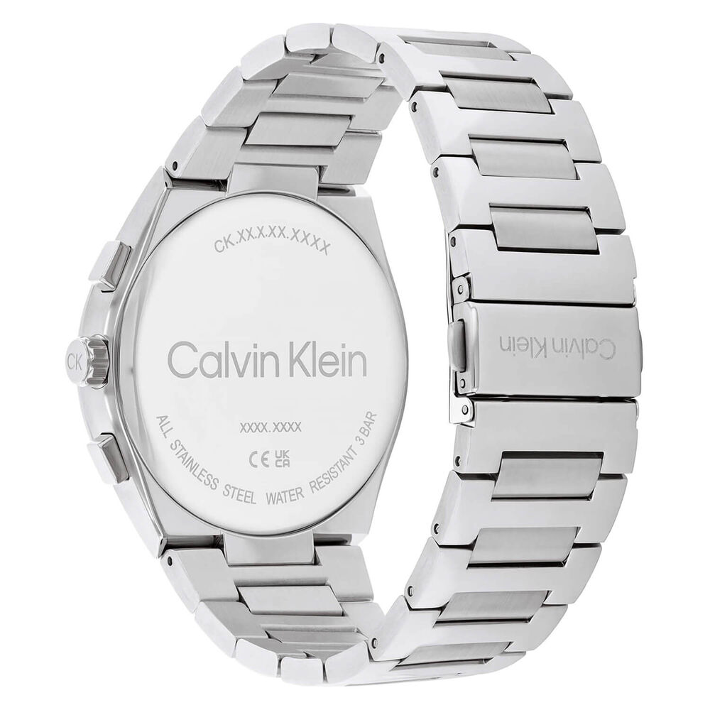 Calvin Klein Distinguish 44mm Green Dial Steel Bracelet Watch image number 2