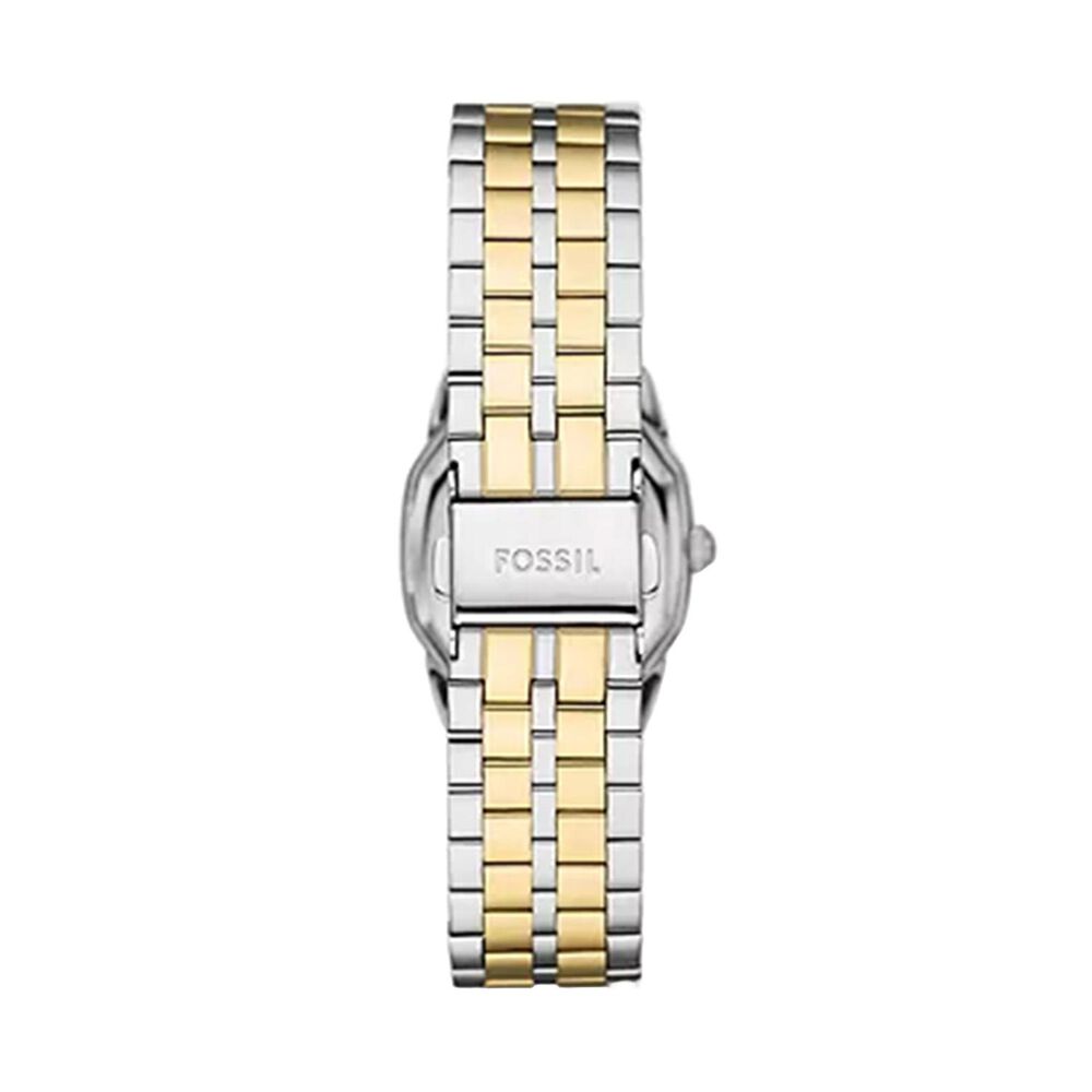 Fossil Harlow 27mm Cream Dial Two-Tone Stainless Steel Bracelet Watch