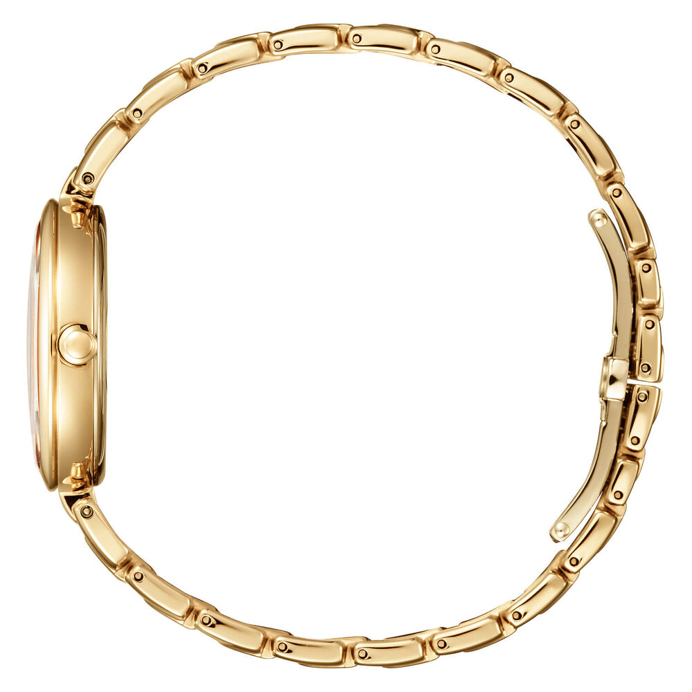 Citizen L Collection Rose Gold Plated Mother of Pearl Dial Bracelet Watch image number 2