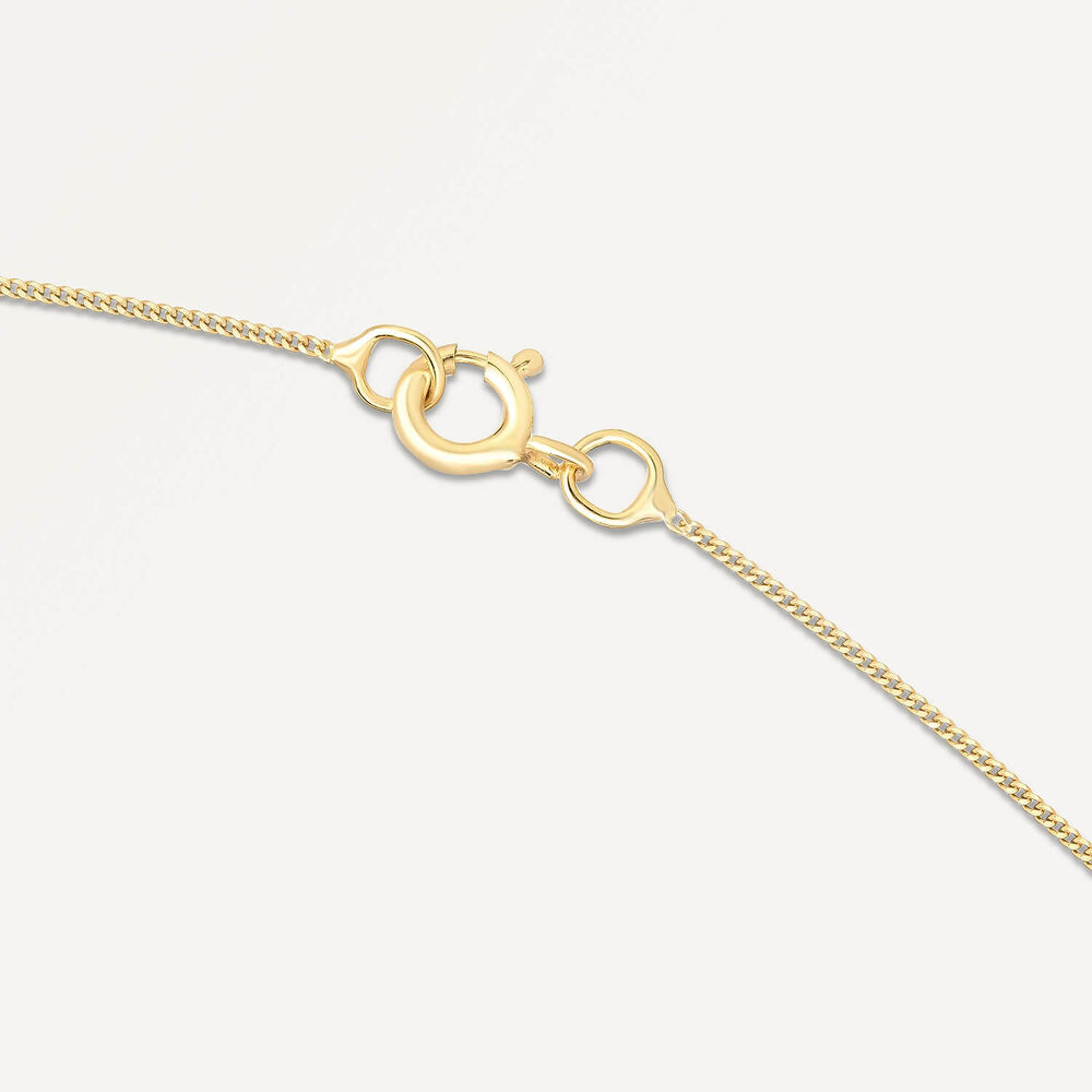 9ct Sagittarius Zodiac Pendant (Chain Included) image number 3