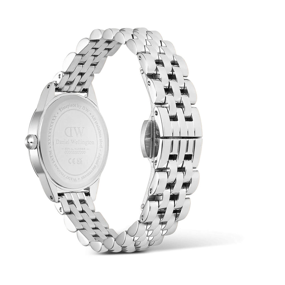 Daniel Wellington Ophelia Mini Arctic Silver 22x25.5mm Blue Dial Steel Bracelet Watch image number 3