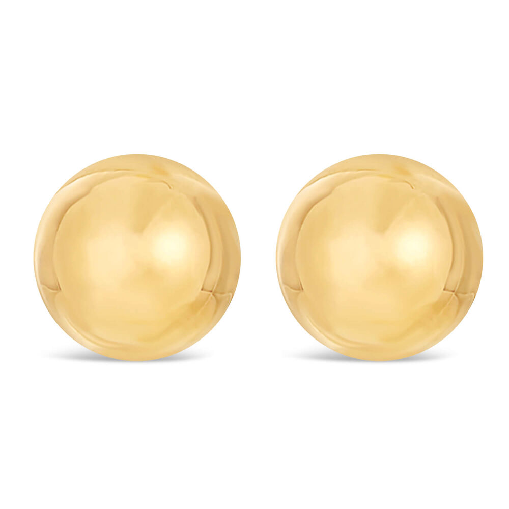 9ct Gold Stud Earrings image number 0