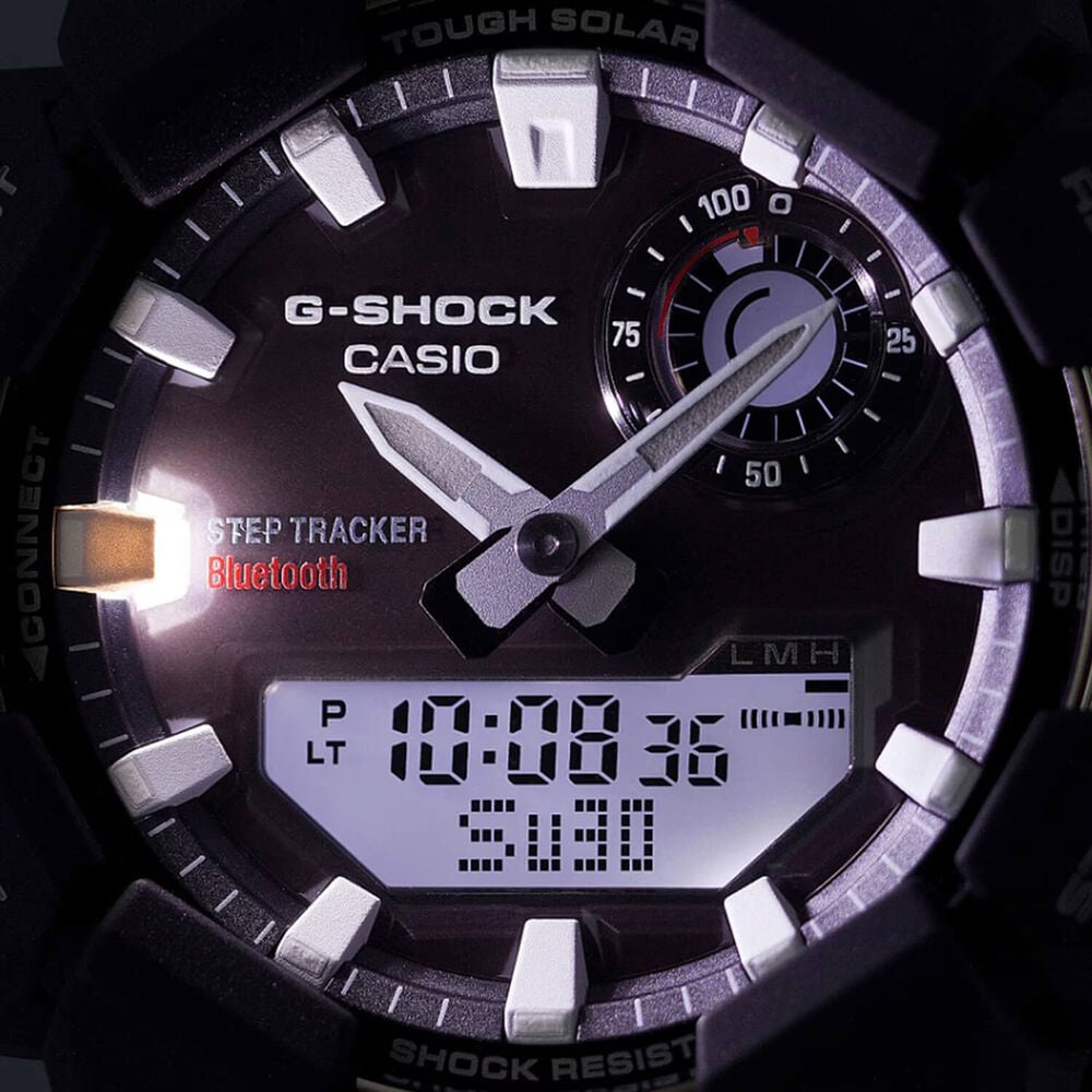 G-SHOCK GA-B010 52.3x49.3mm Analogue & Digital Display Black Resin Strap Watch