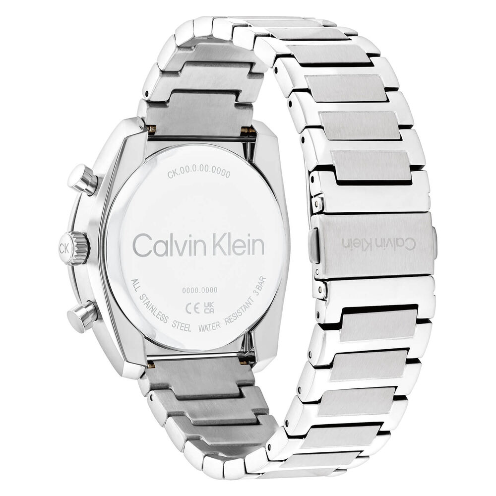Calvin Klein CK Flex 42mm Blue Dial Stainless Steel Bracelet Watch image number 2