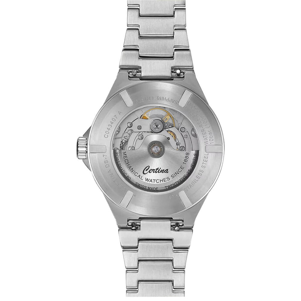 Certina DS-7 Powermatic 80 39mm Light Blue Dial Stainless Steel Bracelet Watch image number 2