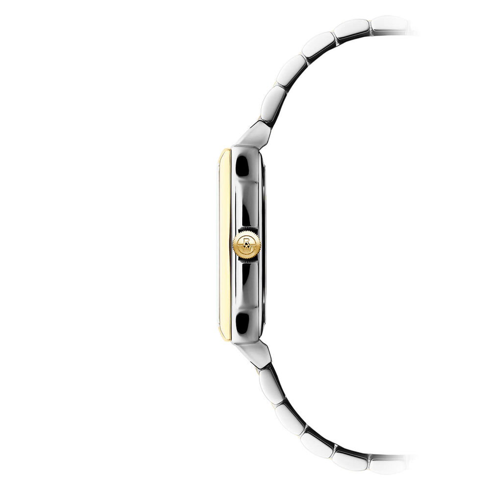 Raymond Weil Toccata Quartz Diamond Mother of Pearl Two Tone Stainless Steel Yellow Gold PVD Case Bracelet Watch image number 2