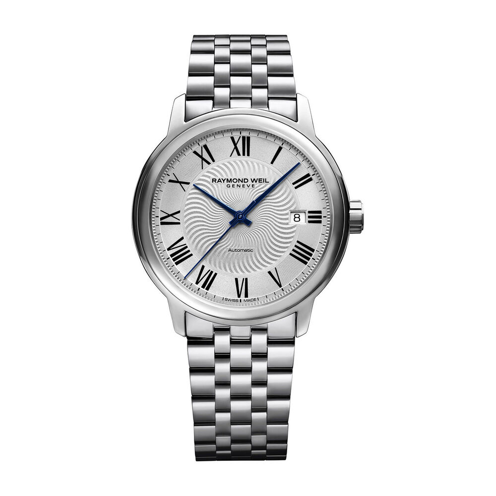 Raymond Weil Maestro Automatic 39mm Silver Dial Stainless Steel Watch