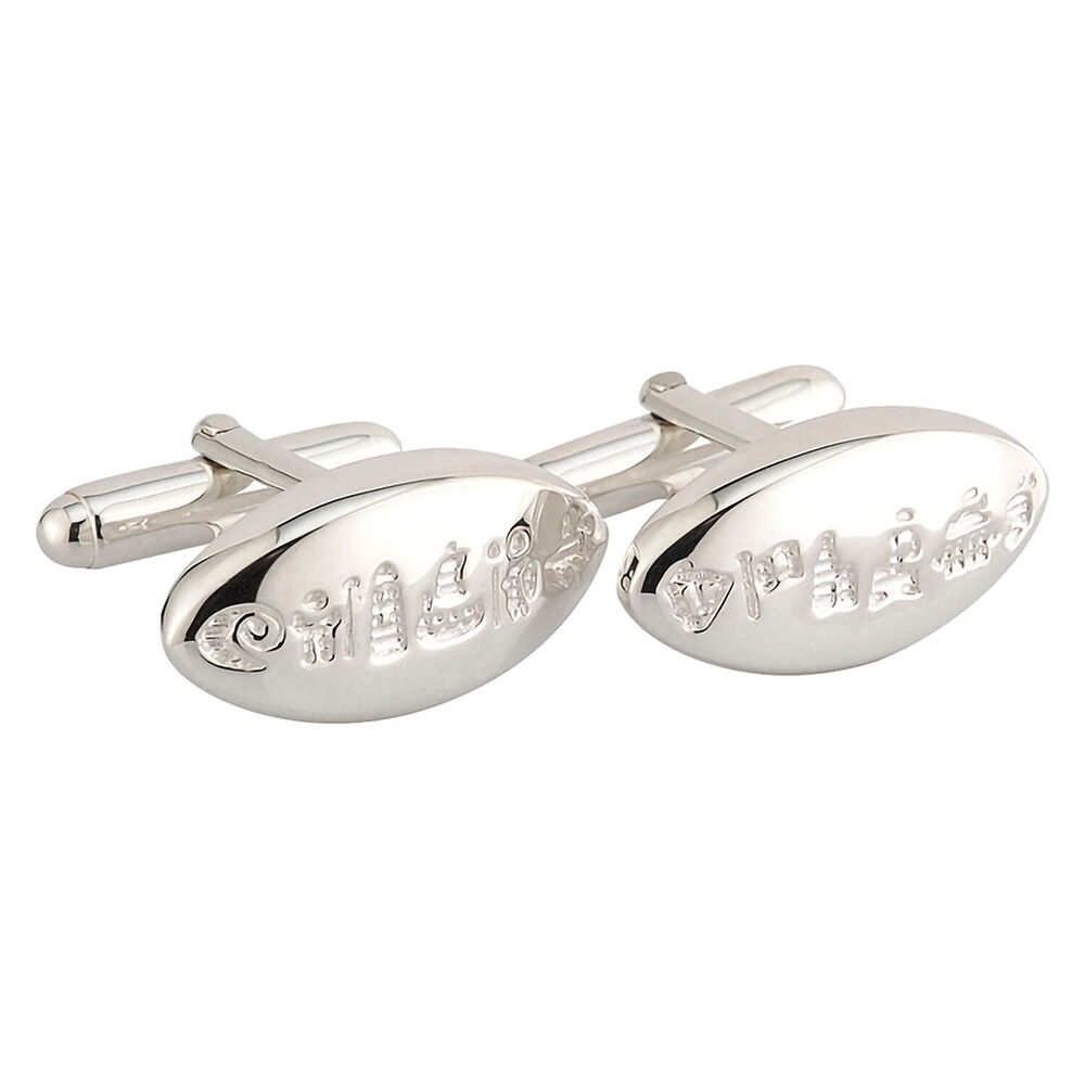 History of Ireland Oval Cufflinks