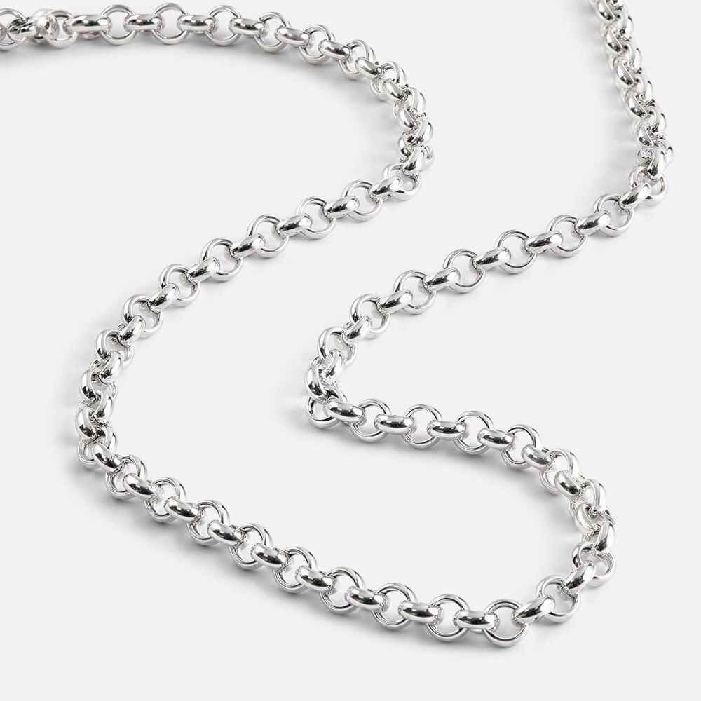 Sterling Silver Belcher Chain Necklet