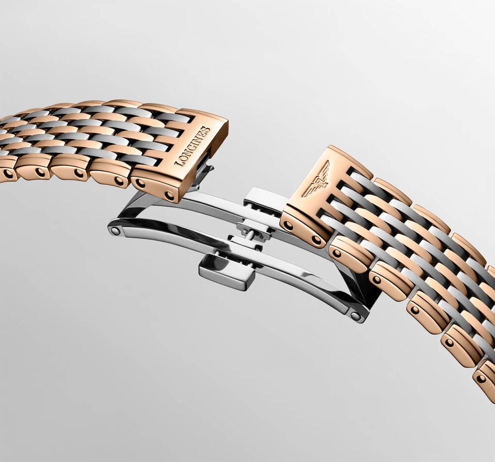 Longines La Grande Classique de Longines 29mm Blue Dial Two Tone Stainless Steel Bracelet Watch