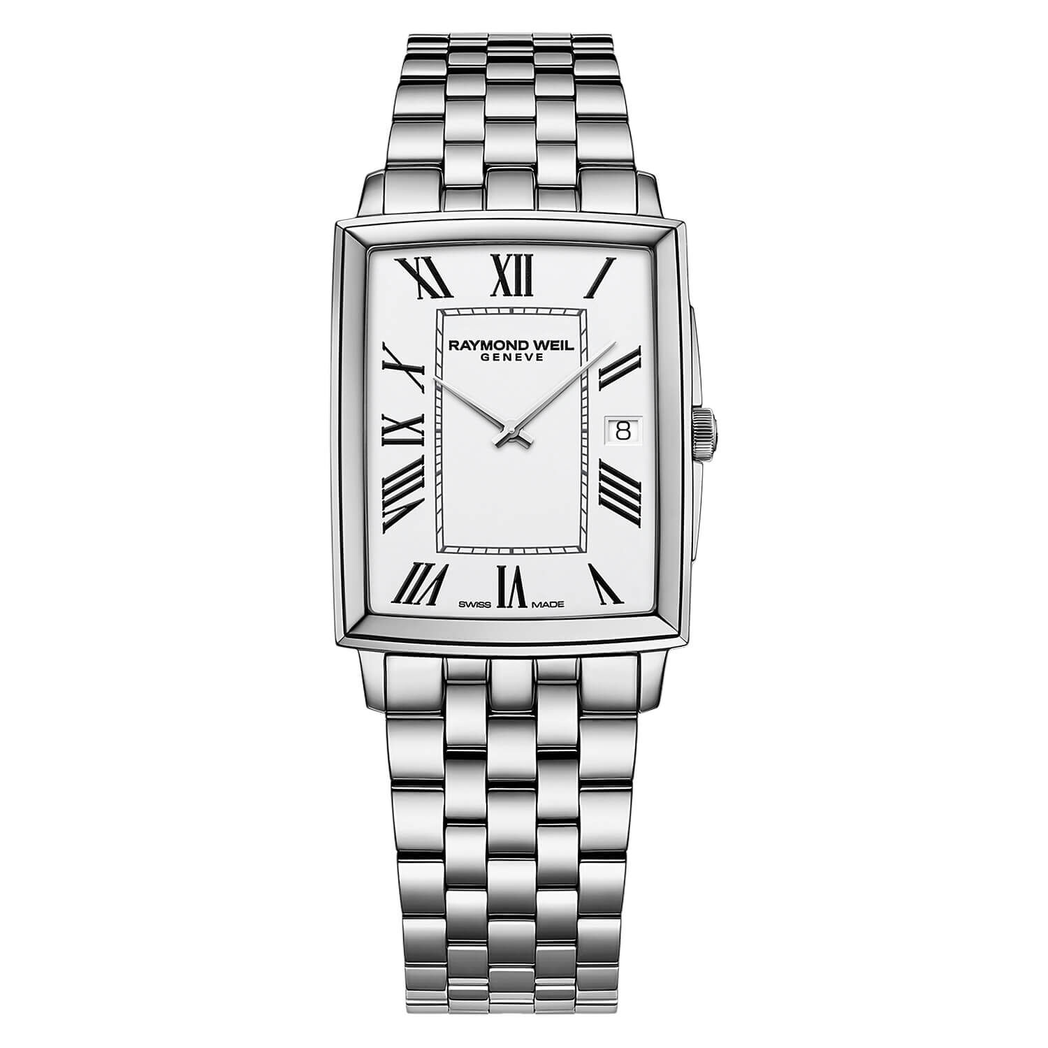 Raymond Weil Toccata Quartz White Dial Steel Case Watch