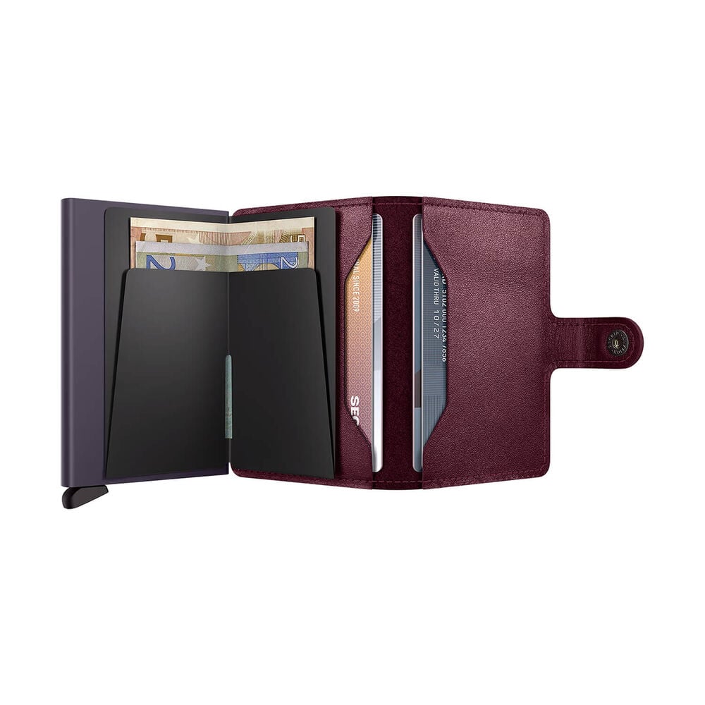 Secrid Original Cranberry Leather Miniwallet image number 3