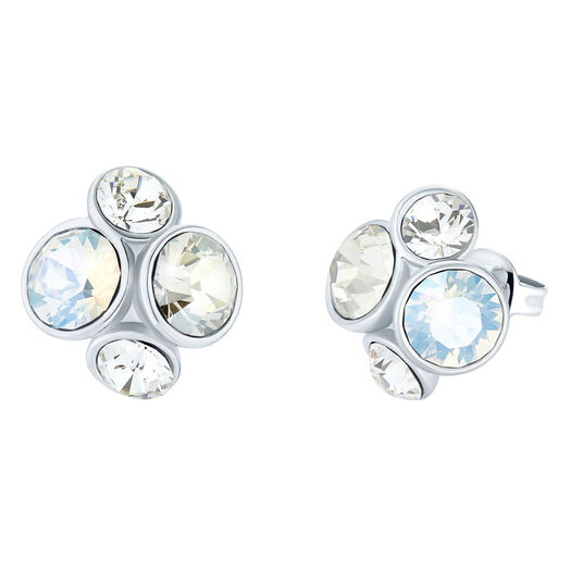 Ted Baker Jewel Cluster Silver Stud Earrings
