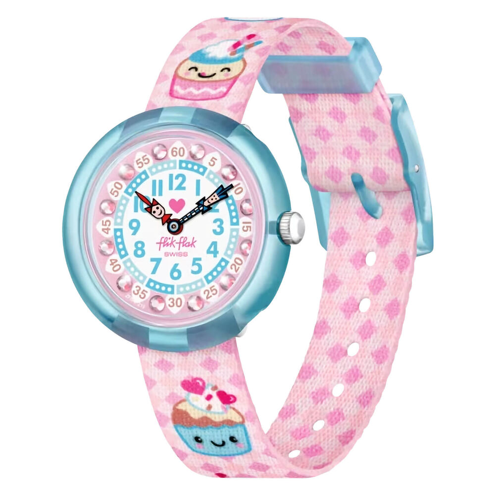 Flik Flak Bake It Up 32mm Quartz Kids Watch image number 0