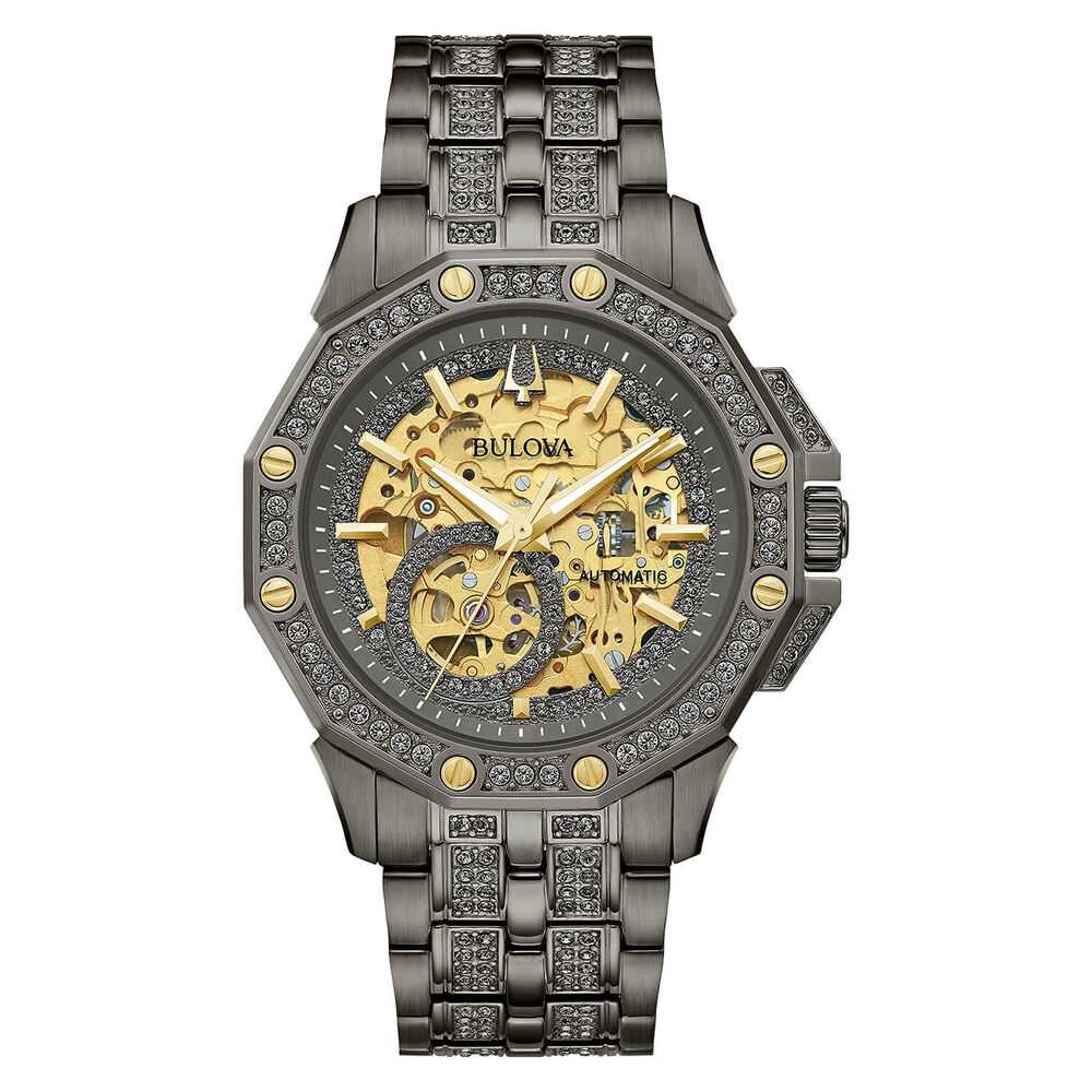 Bulova Crystal Octava Automatic Mens Watch image number 0