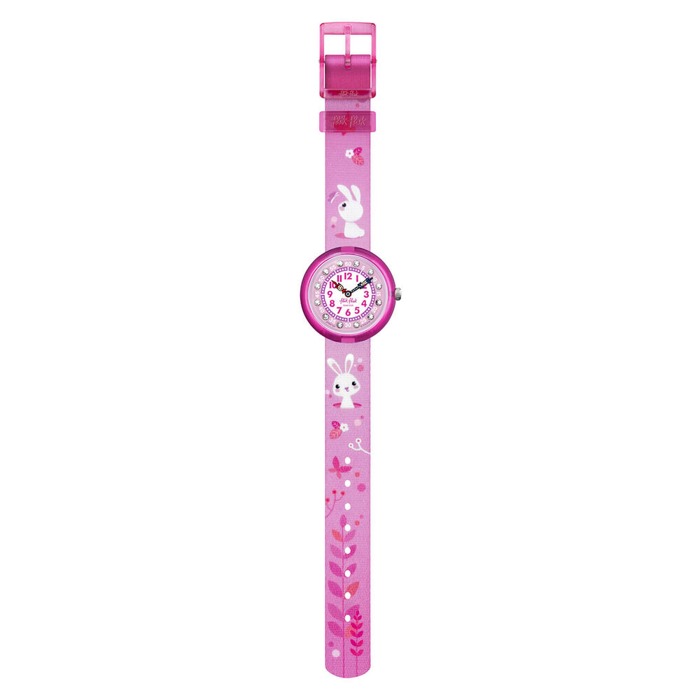 Flik Flak So Cute Kids 30mm Quartz Rabbits Watch image number 1