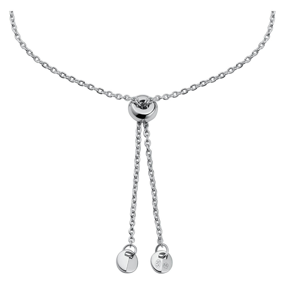 Michael Kors Brilliance Silver Heart & Logo Toggle Bracelet