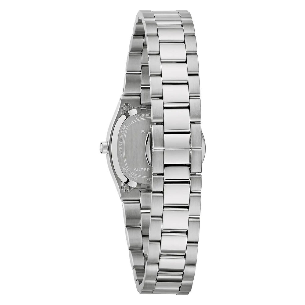 Bulova Super Seville 25mm Mother of Pearl Dial Stainless Steel Bracelet Watch