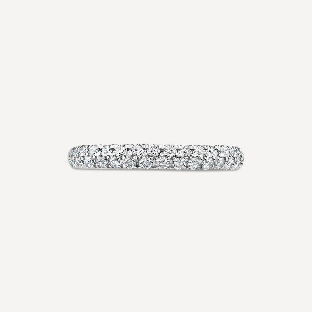 18ct White Gold 0.50ct Diamond Ring image number 1