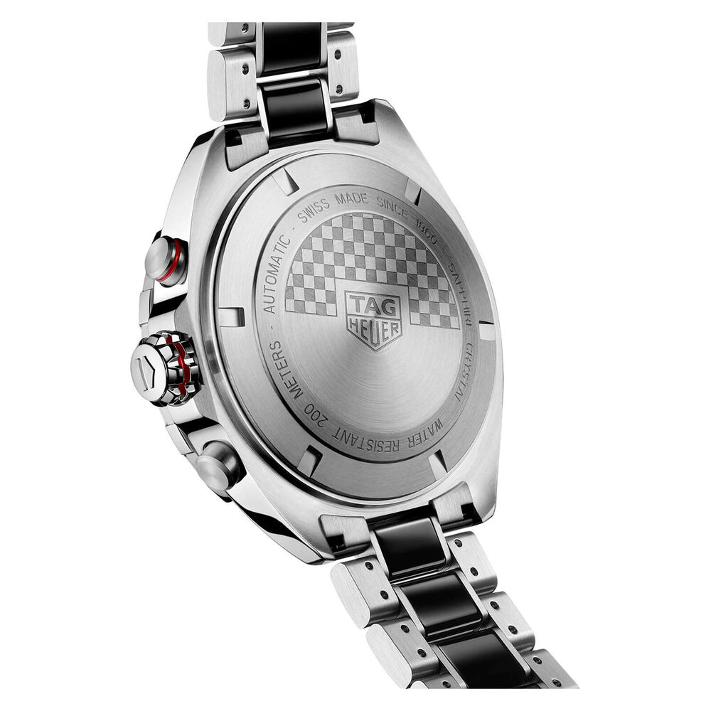 TAG Heuer Formula 1 Chronograph 44mm Black Dial Ceramic & Stainless Steel Watch image number 3