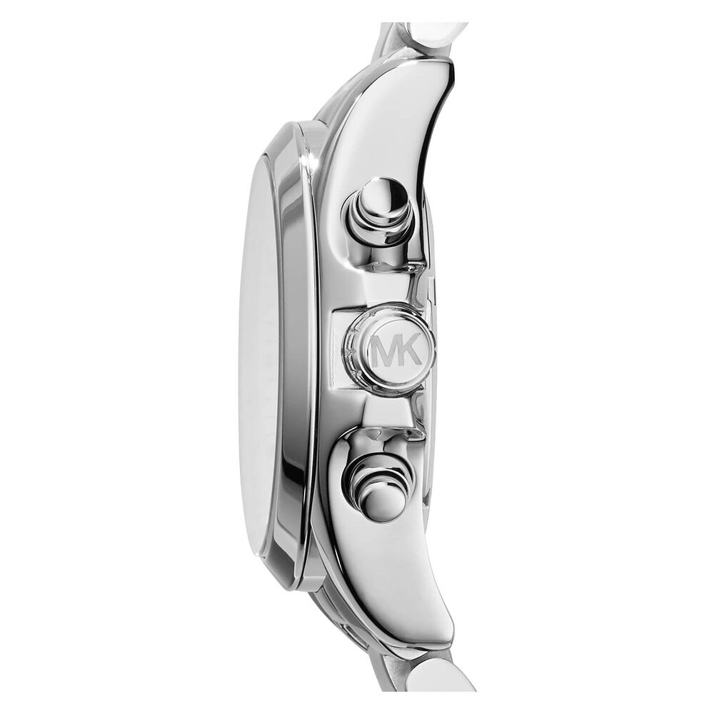 Michael Kors Bradshaw Silver Dial Steel Case Bracelet Watch