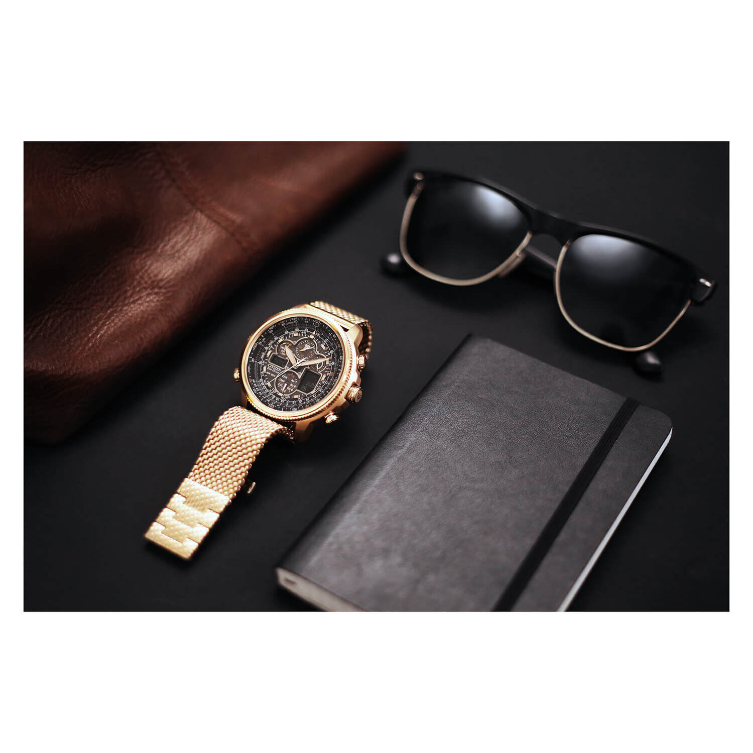 Citizen navihawk rose gold hot sale