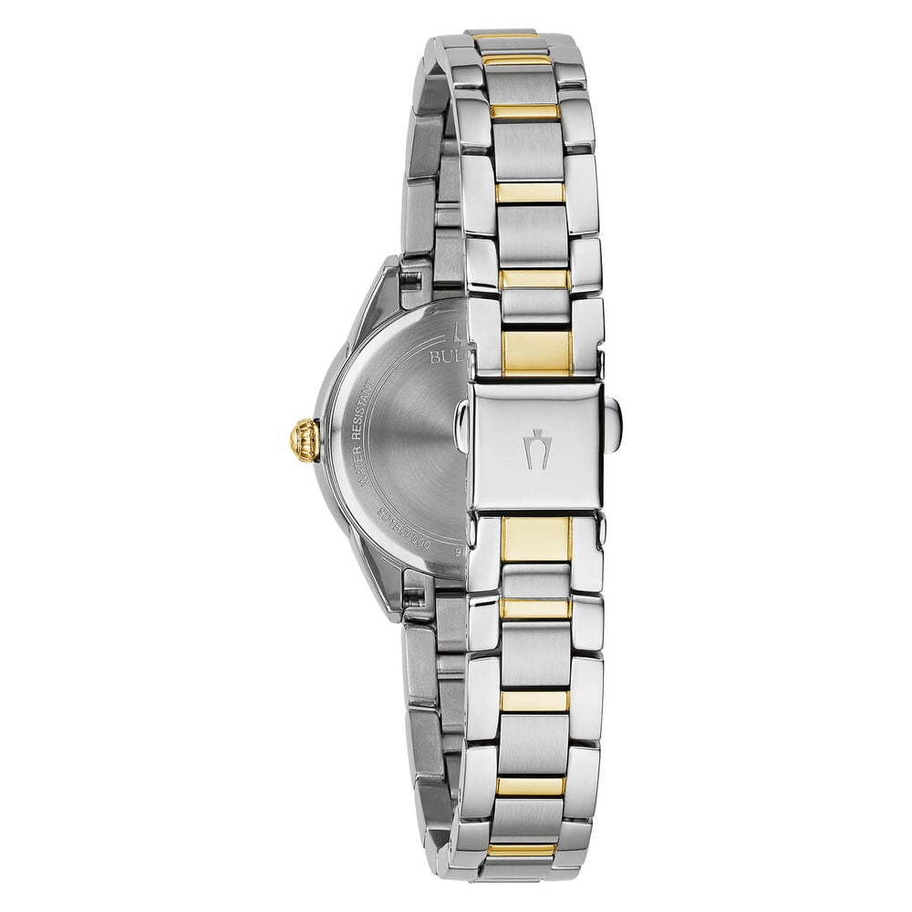 Bulova Sutton Petite 28mm White Dial Multi Colour Bracelet Watch