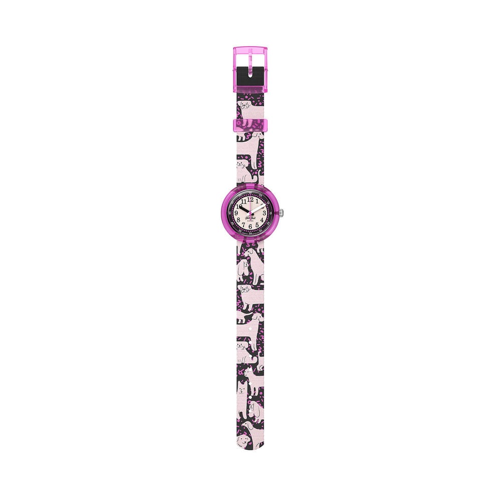 FLIK FLAK Woof Woof Time 31.85mm Black Dial Quartz Kids Watch image number 1