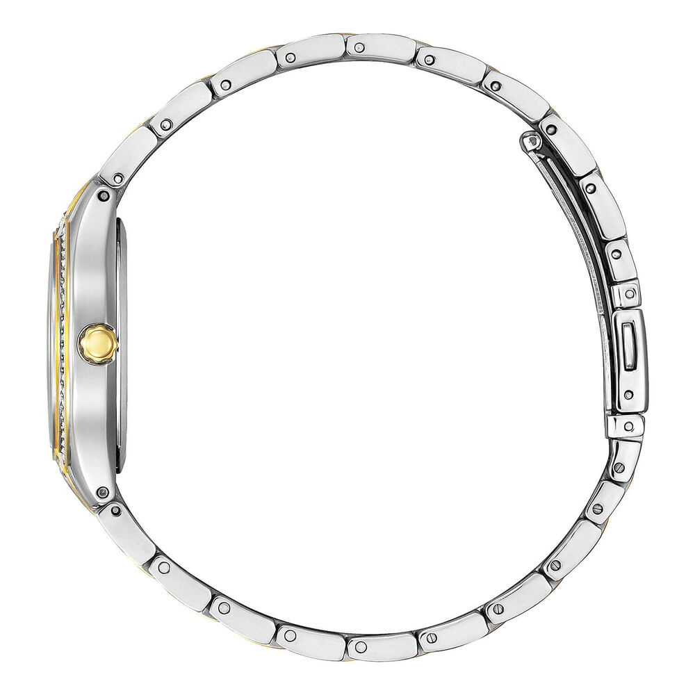Citizen Silhouette 30mm Diamond Blue Dial Two-Tone Bracelet Watch image number 1